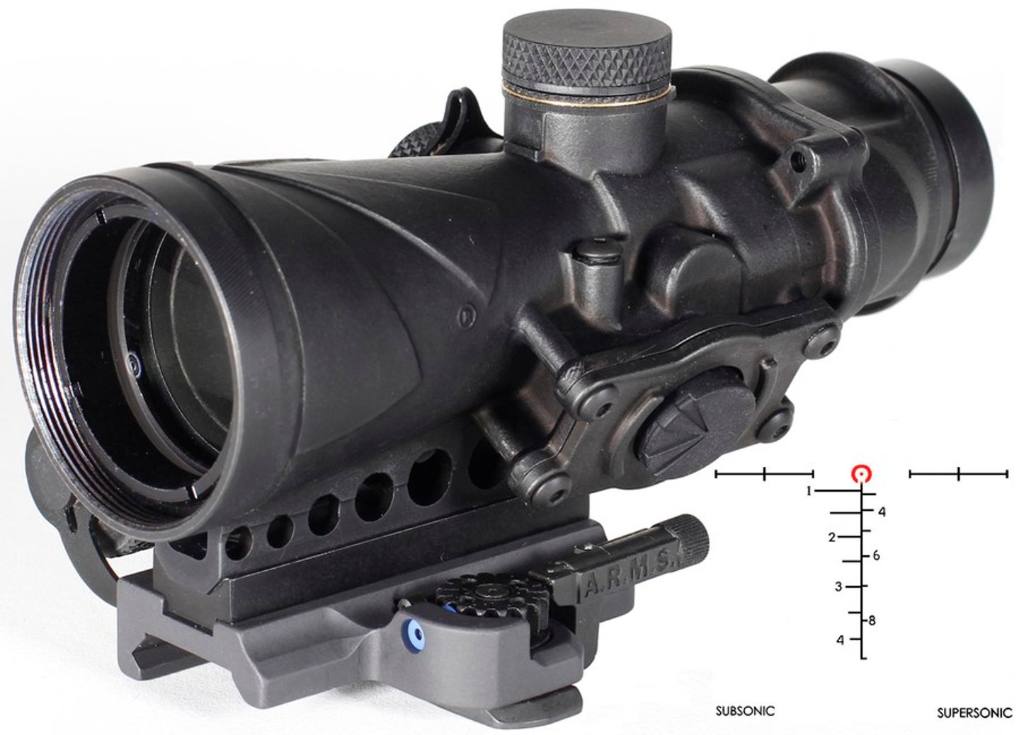 BROWE 4x32 BCO with .300-AAC Blackout reticle BROWE 4x32 BCO with .300-AAC Blackout reticle