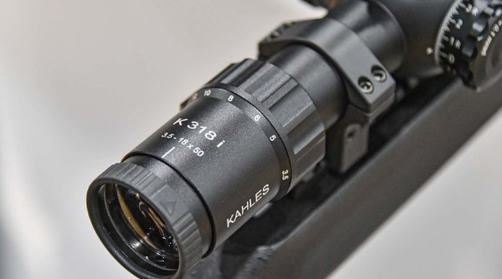Ein Blick auf das neue Zielfernrohr KAHLES K318i 3,5-18x50i