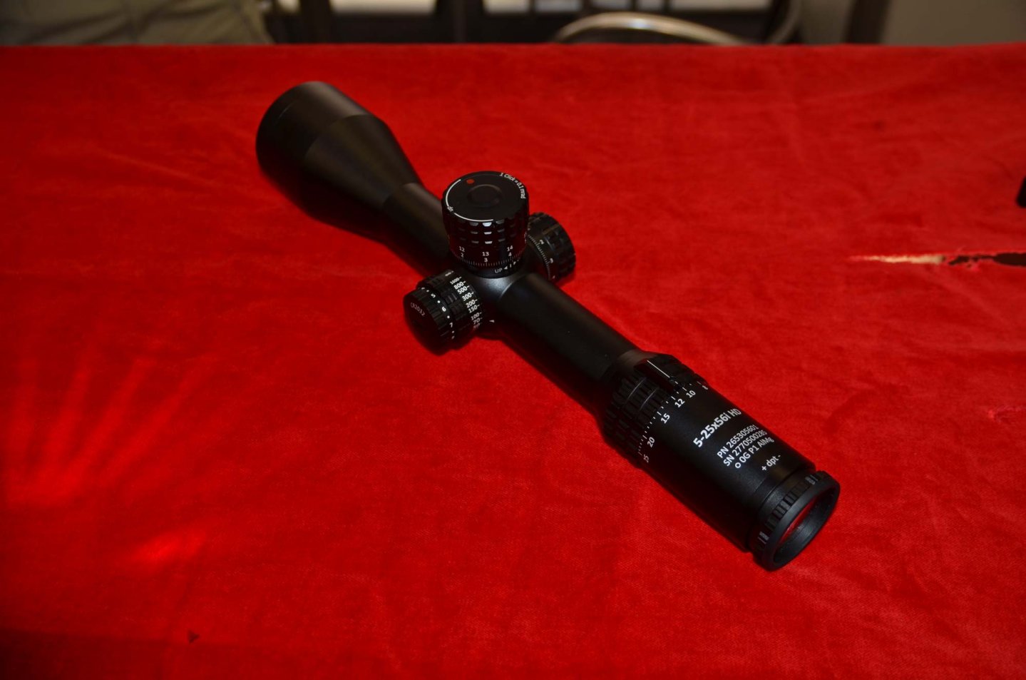 MAK Optiken und Montagen: Neuheiten 2018 Neues Zielfernrohr MAKpro 5-25x45 HDi mit beleuchtetem Absehen in der 1. Bildebene
