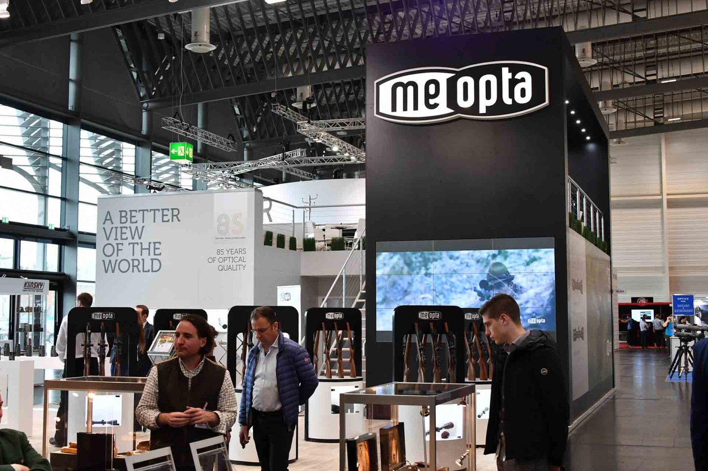 Stand auf der IWA 2018 von Meopta