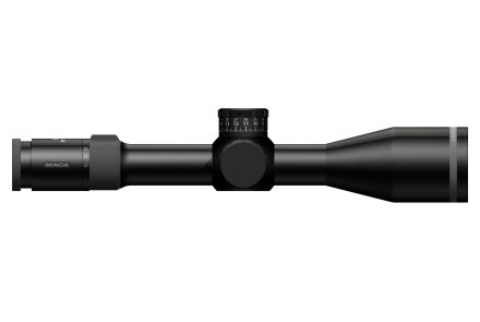 Das Minox ZE 3-15 x 56 Das Minox ZE 3-15 x 56 nach rechts ausgerichtet.