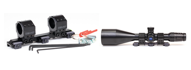 scharfschuetzengewehr: KT-Manz: Zielfernrohr - Montage mit Vorneigung