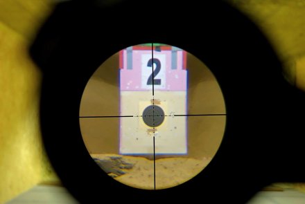 Zielfernohr Sicht