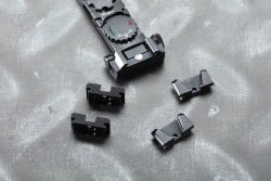 Brandneues 6-Positionen-Visier für Sportschützen von TWArms Ein TWArms TAW Q-Sight mit austauschbaren Kimmenblättern.