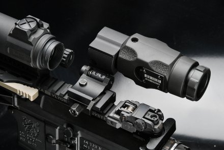 Aimpoint 3XMag-1 Rotpunkt-Reflexvisier von oben