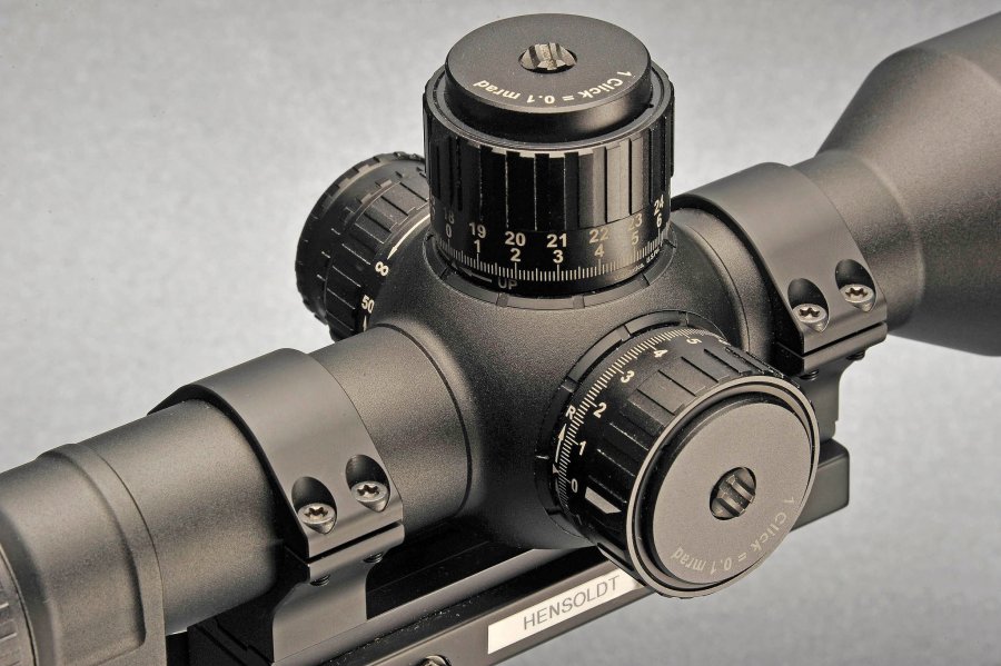 Test: Hensoldt 3.5-26x56 FF Zielfernrohr Verstellturme Hensoldt Zielfernrohr