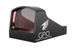 Jetzt verfügbar: Das brandneue GPO SPECTRA Pistol DOT Rotpunktvisier ist für unter 300 Euro im Handel erhältlich Die 22 x 16 mm große Linse des GPO SPECTRA Pistol DOT ist antireflexbeschichtet und sitzt in einem trobusten Alu-Gehäuse.