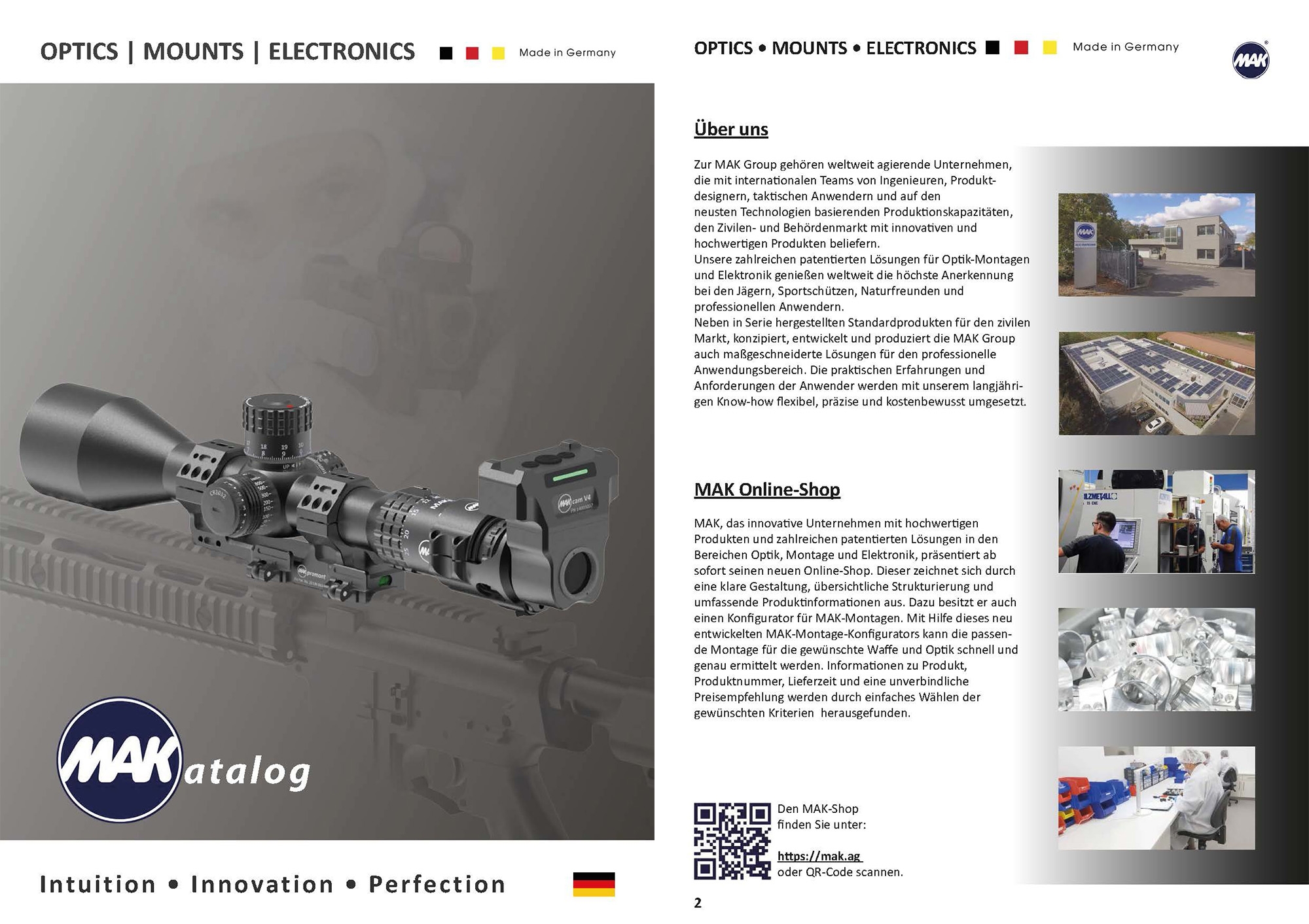 MAK AG: MAKatalog 2022: Der neue Katalog des Optikspezialisten MAK AG – wir präsentieren unsere Auswahl an Highlights