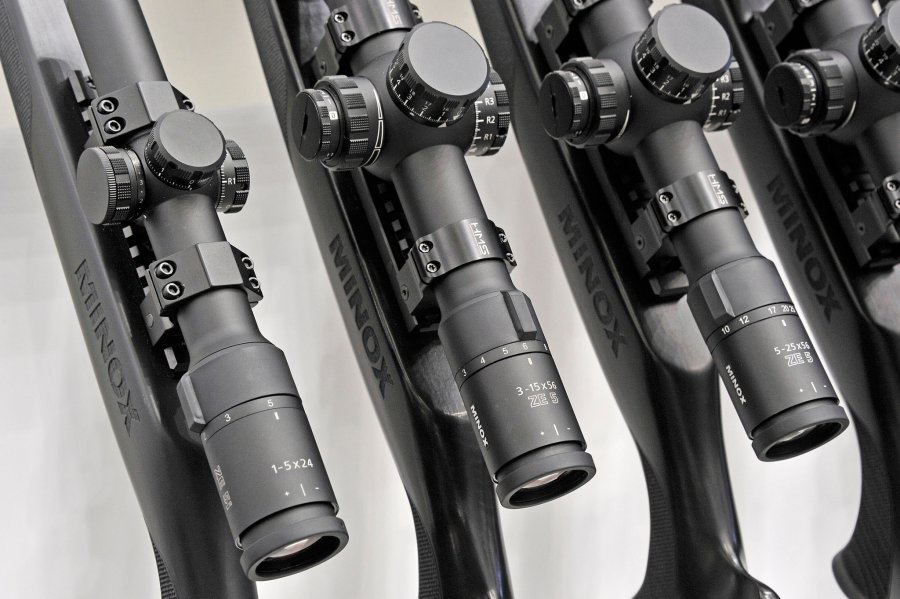 Neu von Minox: BV Ferngläser und ZE TAC Zielfernrohre Neu von Minox: BV Ferngläser und ZE TAC Zielfernrohre
