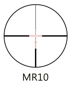 MINOX ZP8 Zielfernrohr Absehen Absehen MR10