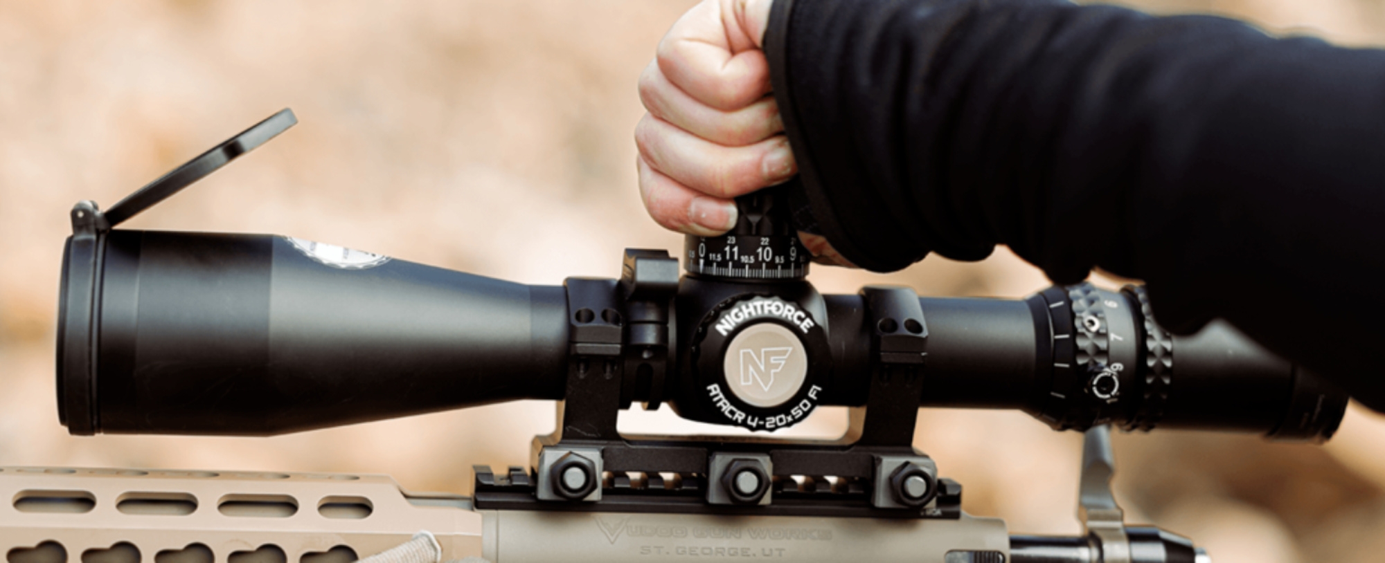 nightforce-optic: Nightforce ATACR 4-20x50 F1: Zielfernrohr im mittleren Vergrößerungsbereich mit starker Ausstattung nightforce-optic: Nightforce ATACR 4-20x50 F1: Zielfernrohr im mittleren Vergrößerungsbereich mit starker Ausstattung