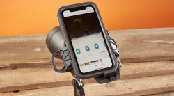 Ausprobiert: Das Spektiv Noblex 20-60x80 ED mit Smartphone-Adapter Celestron NexYZ Zieldarstellung im Spektiv von Noblex mit Adapter.