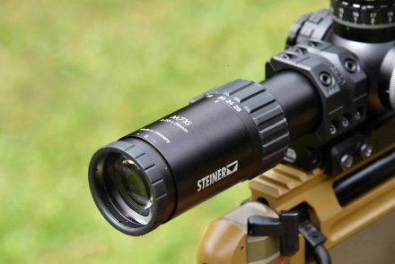 Steiner M7Xi 4-28x56: taktisches Long-Range-Zielfernrohr im Test Steiner M7Xi 4-28x56 Long-Range-Zielfernrohr Okular