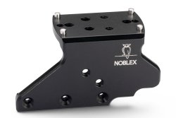 Vorstellung mit Video: Noblex bringt extrem niedrige IPSC-Montage fürs Pistolen-Schießen auf den Markt Bei der neun IPSC-Montage nutzt Noblex den Footprint der verbreiteten Docter/Noblex-Sights.