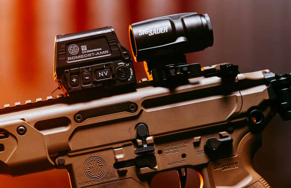 sig-sauer: SIG Sauer Romeo8T-AMR und Juliet3T-AMR: Eine bahnbrechende Red Dot-Magnifier-Kombination, entwickelt für Elitekämpfer, die auch dem Sportschützen einiges bietet sig-sauer: SIG Sauer Romeo8T-AMR und Juliet3T-AMR: Eine bahnbrechende Red Dot-Magnifier-Kombination, entwickelt für Elitekämpfer, die auch dem Sportschützen einiges bietet