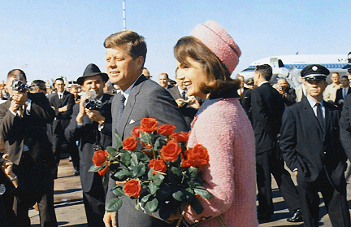 John F. Kennedy und seine Frau Jacky John F. Kennedy und seine Frau Jacky