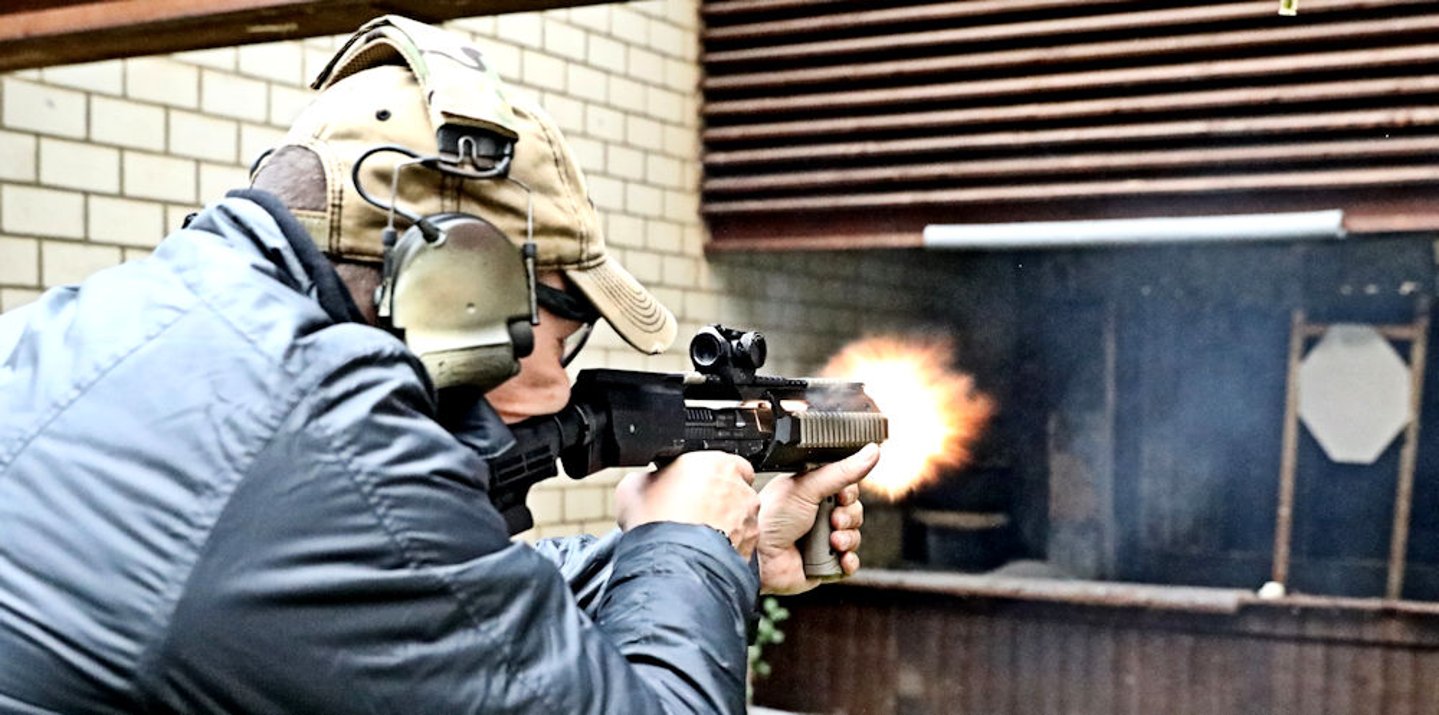 Pistolenkarabiner beim Action Shooting Day 2016