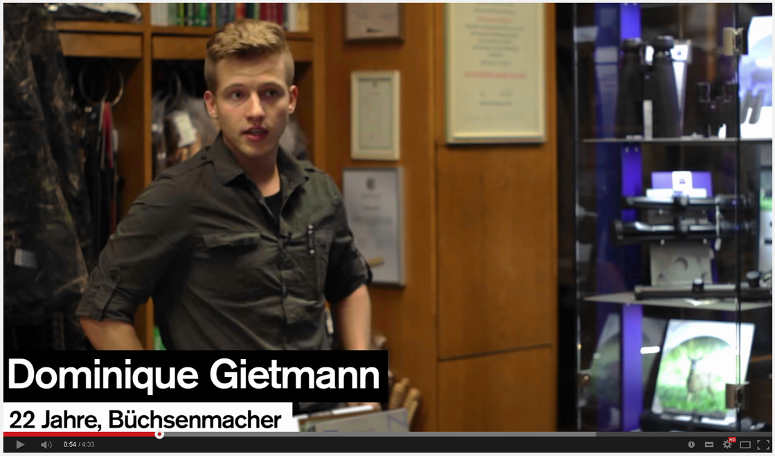 Info: Büchsenmacher als Ausbildungsberuf