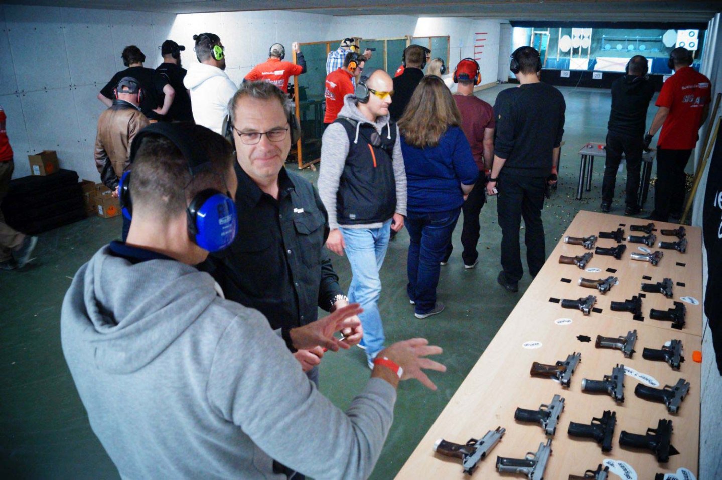 B&H SIG Sauer Range Days 2018 Schießstand am B&H Range Day