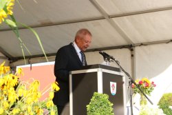 Empfang von Barbara Engleder Bürgermeister von Triftern