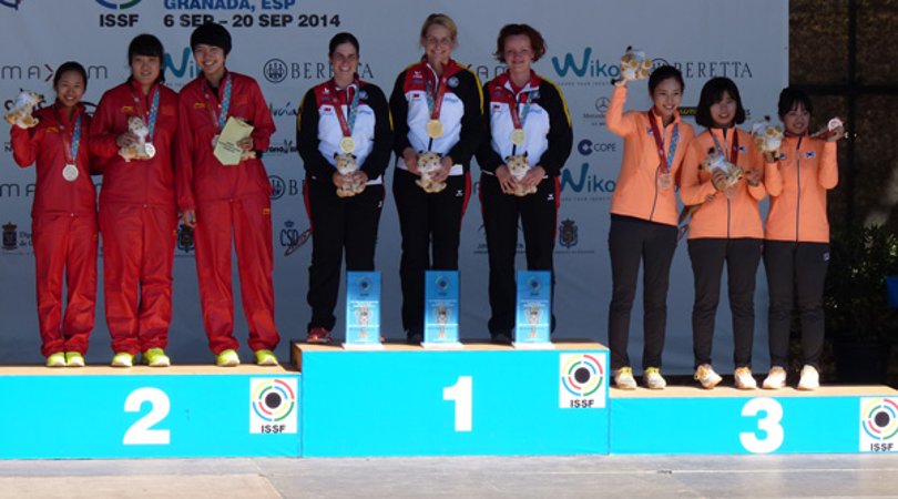 Barbara Engleder: Zweites Gold bei ISSF WM 2014