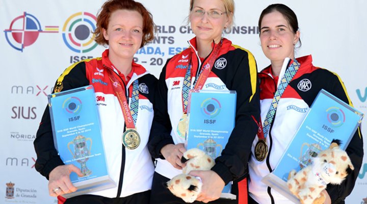 Barbara Engleder: Zweites Gold bei ISSF WM 2014