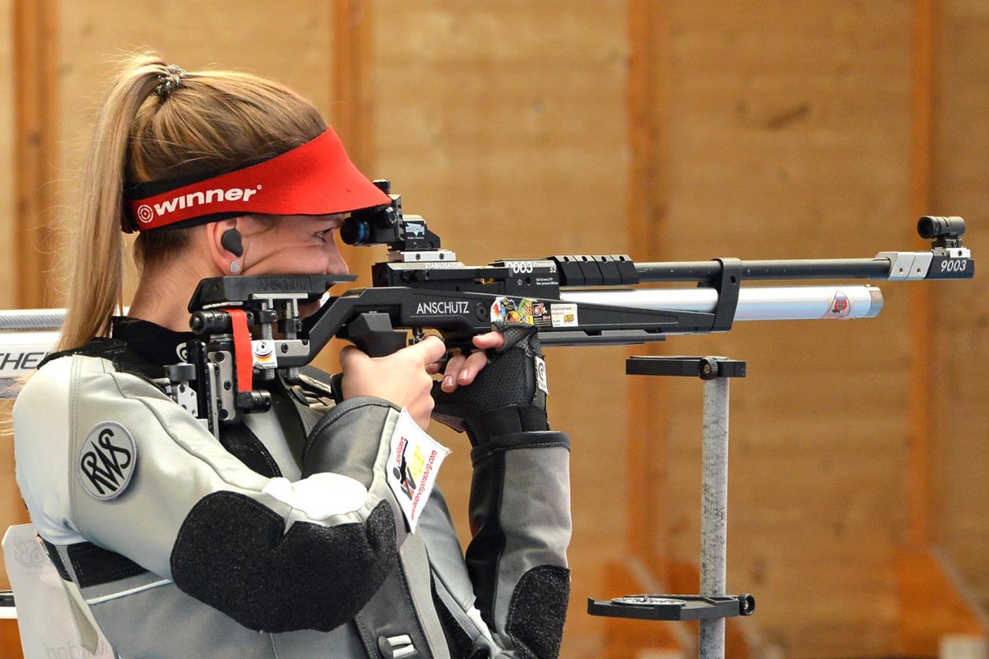 DSB Bundesligafinals Luftgewehr und Luftpistole im Livestream Sportschütze im Wettkampf bei 1. Bundesliga Luftgewehr des DSB