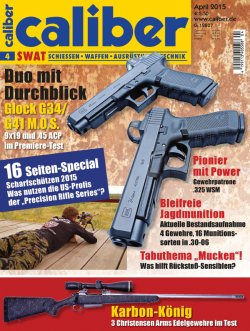 caliber 04/2015 ist ab sofort im Handel erhältlich! caliber 04/2015 ist ab sofort im Handel erhältlich!
