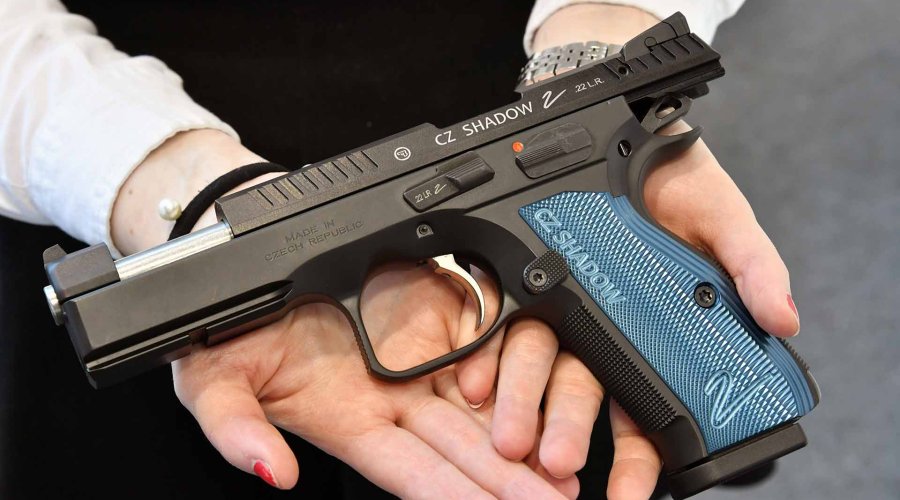 Großkaliberpistole CZ Shadow 2 mit Kleinkaliber-Wechselsystem in .22 LR als Neuheit 2018