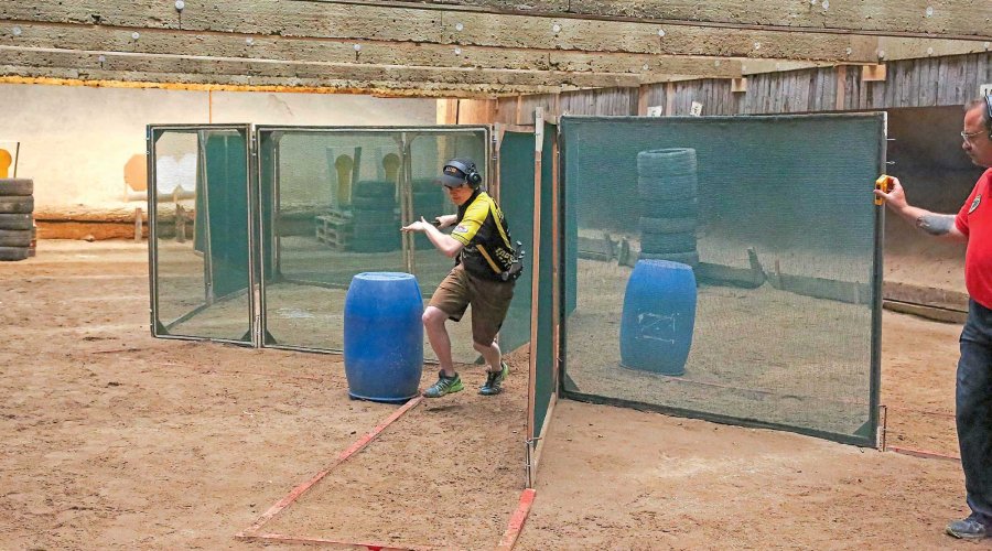 Deutsche IPSC-Meisterschaft Kurzwaffe 2016 Marijan Loch bei der IPSC DM 2016