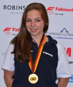 Junioren mit Spitzenergebnissen Tina Lehrich