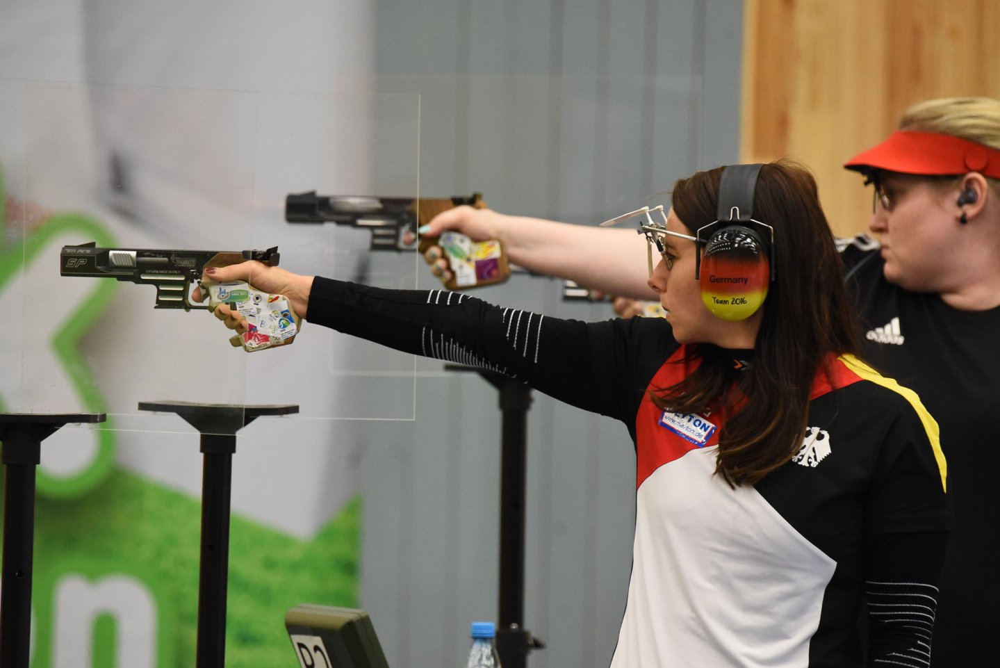 Ergebnisse der EM 2017 im Schießen in Baku Monika Karsch mit der Sportpistole bei der EM 2017