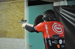 Man of the Match bei der European Steel Challenge Sascha Back mit Revolver