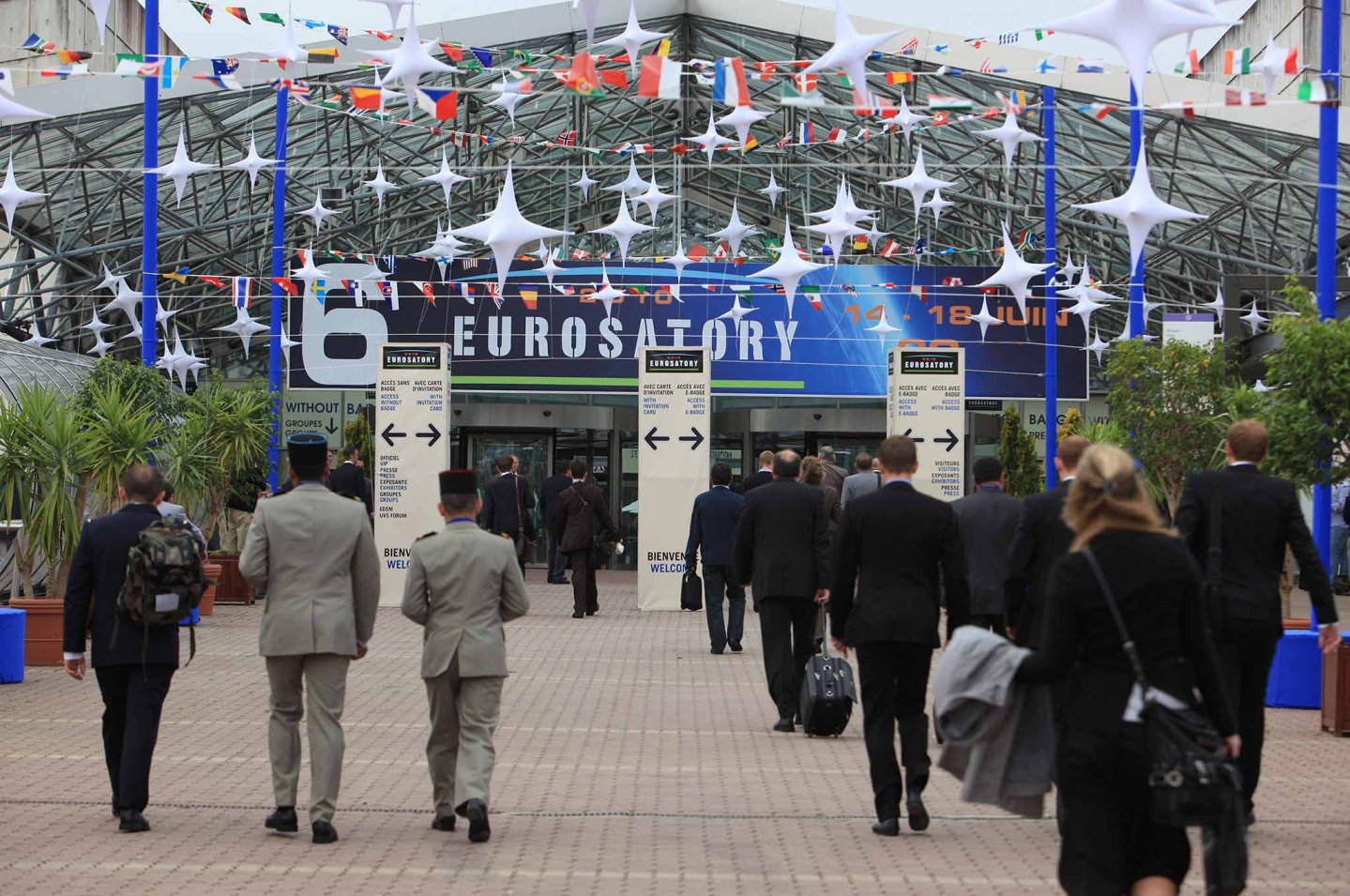 Eurosatory 2016 Eurosatory 2016 Eingangsbereich