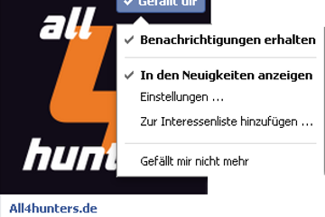Alle Facebook-posts von all4shooters.com und all4hunters.de