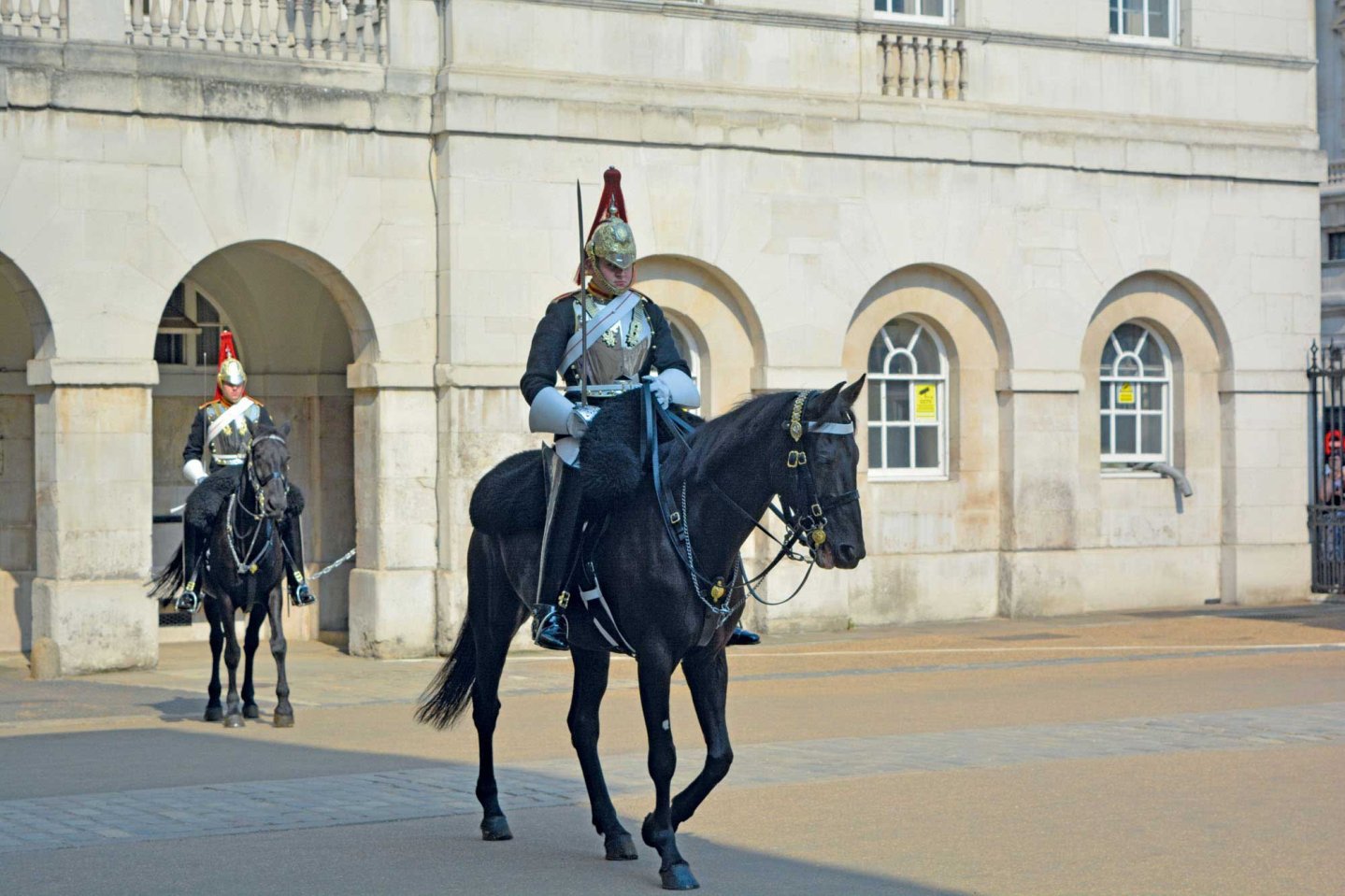 Die Geschichte der britischen Household Cavalry Berittene Wache der Household Cavalry