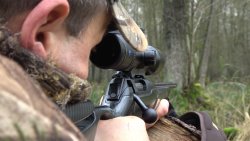 Gestohlene Waffen in Deutschland VDB Jäger auf der Pirsch mit Büchse