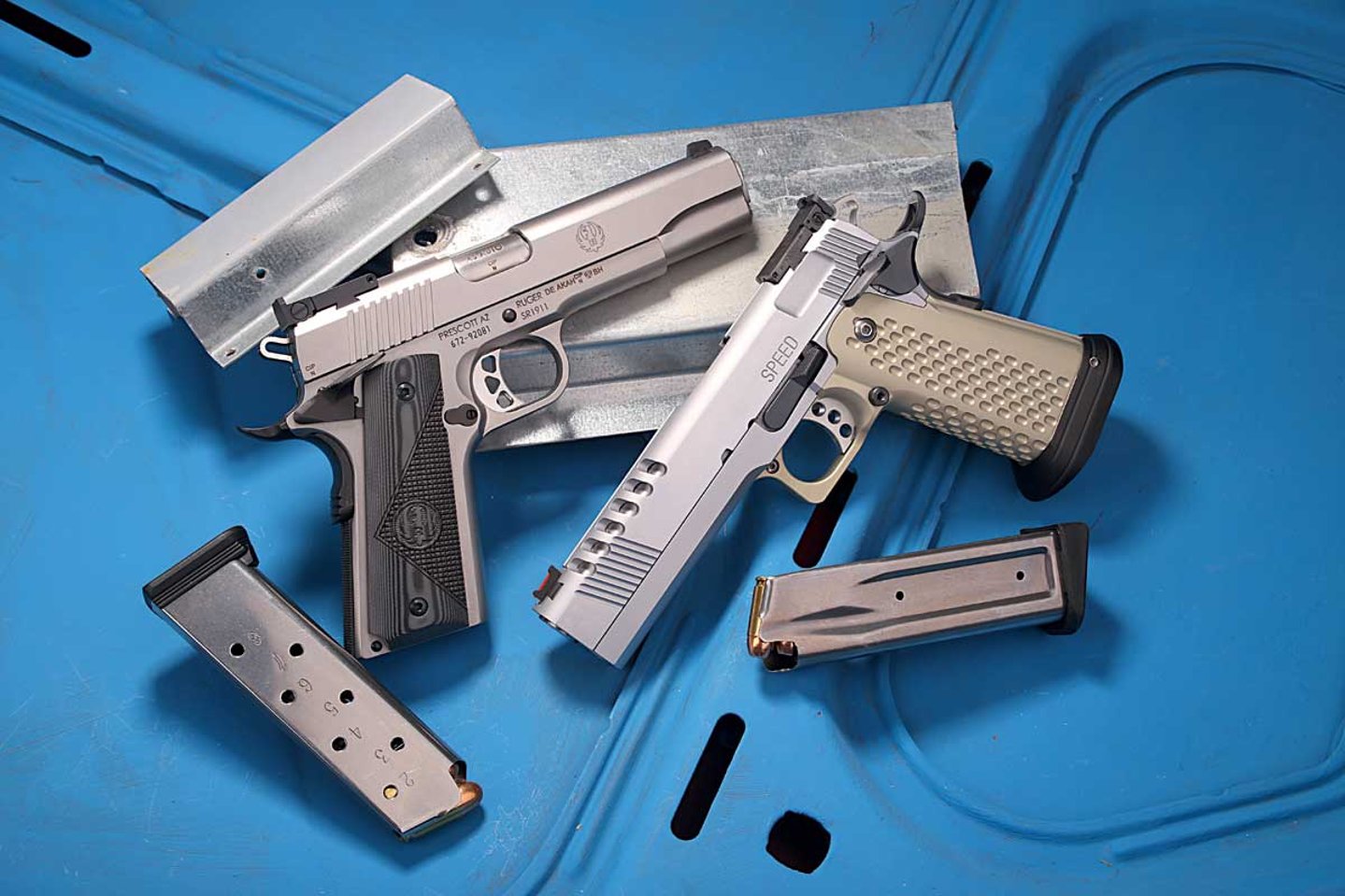 Gestohlene Waffen in Deutschland VDB Grosskalibrige Pistolen und Magazine