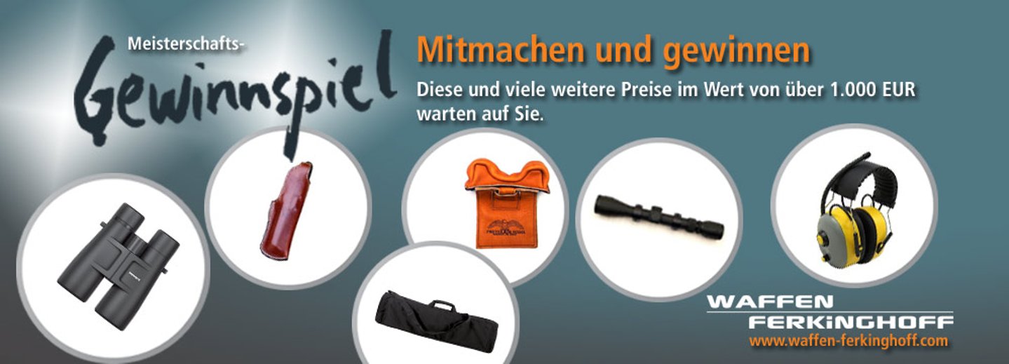 Gewinnspiel von Waffen Ferkinghoff Online-Gewinnspiel von Waffen Ferkinghoff