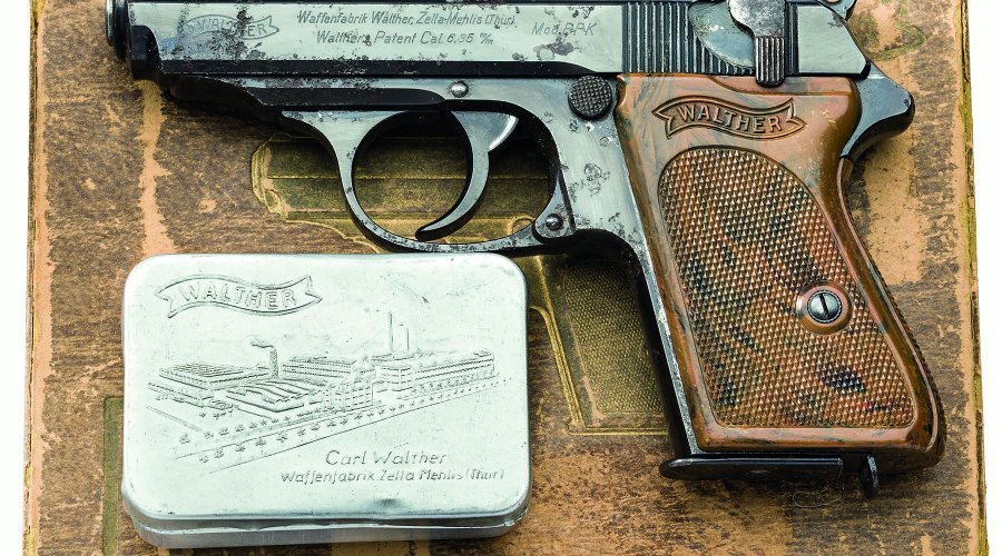 Walther PPK im Kaliber 6,35 mm.