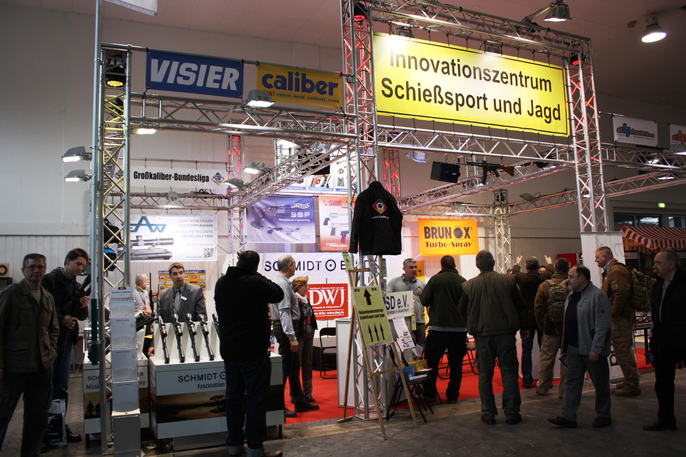 magazin-visier: Innovationszentrum Schießsport und Jagd auf der WBK 2015 in Kassel