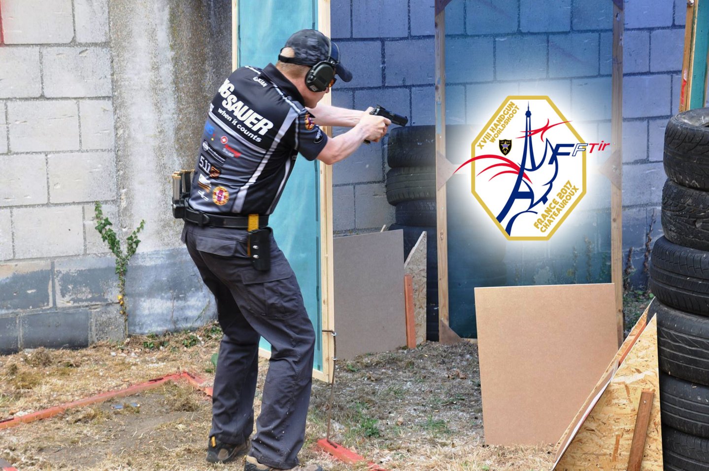 IPSC Handgun WM 2017 in Frankreich IPSC-Schütze Marijan Loch