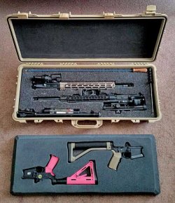 1. IPSC Rifle WM in Russland Waffenkoffer vor der Abreise nach Russland
