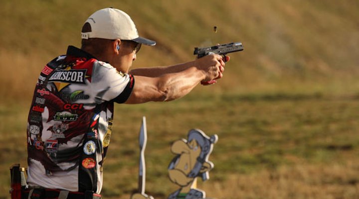 Top Schütze Eric Grauffel aus Frankreich bei der IPSC WM 2017