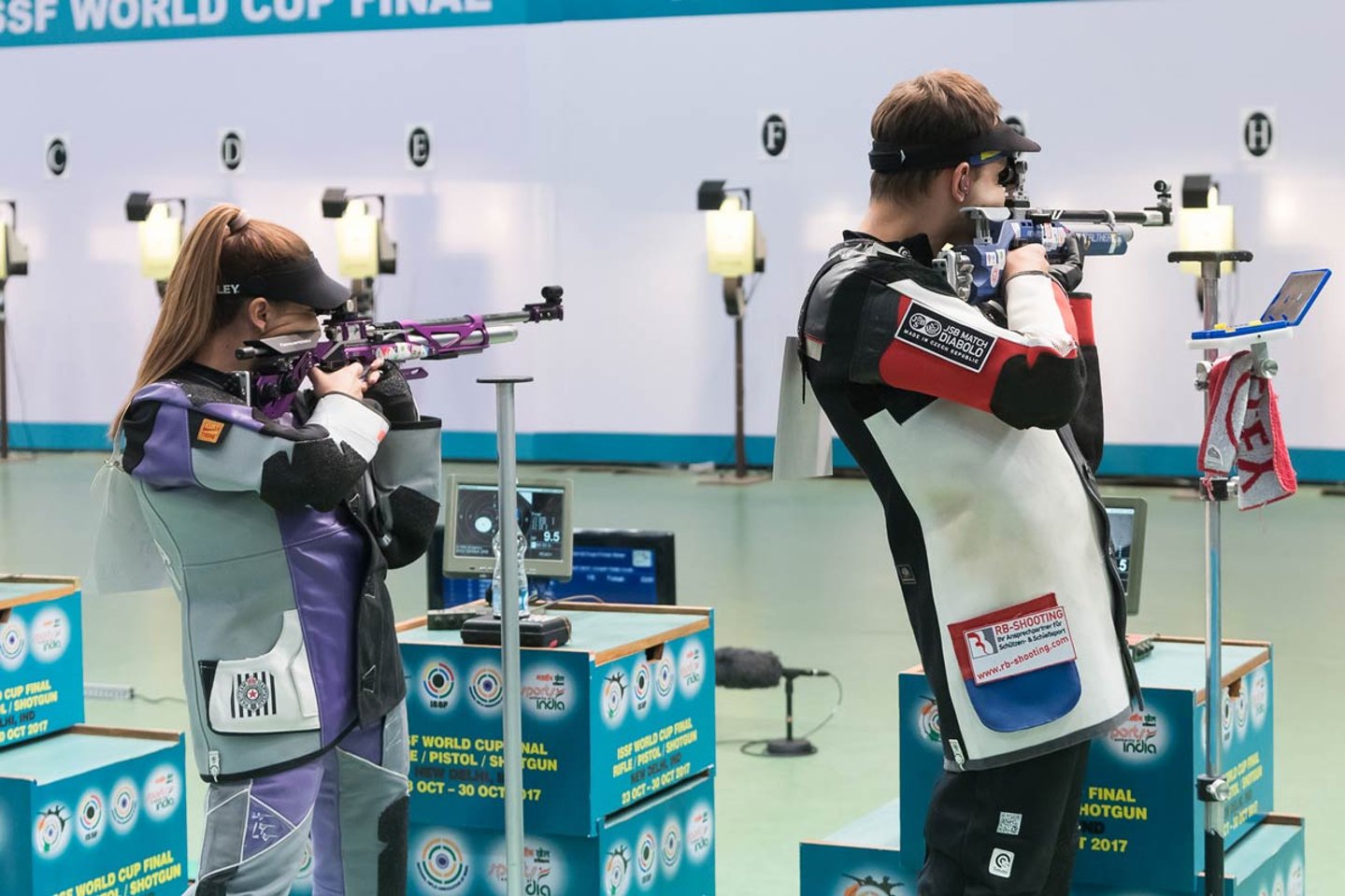 ISSF Regeländerung im Schießsport Luftgewehr Mixed Team Serbien beim ISSF Weltcup 2017