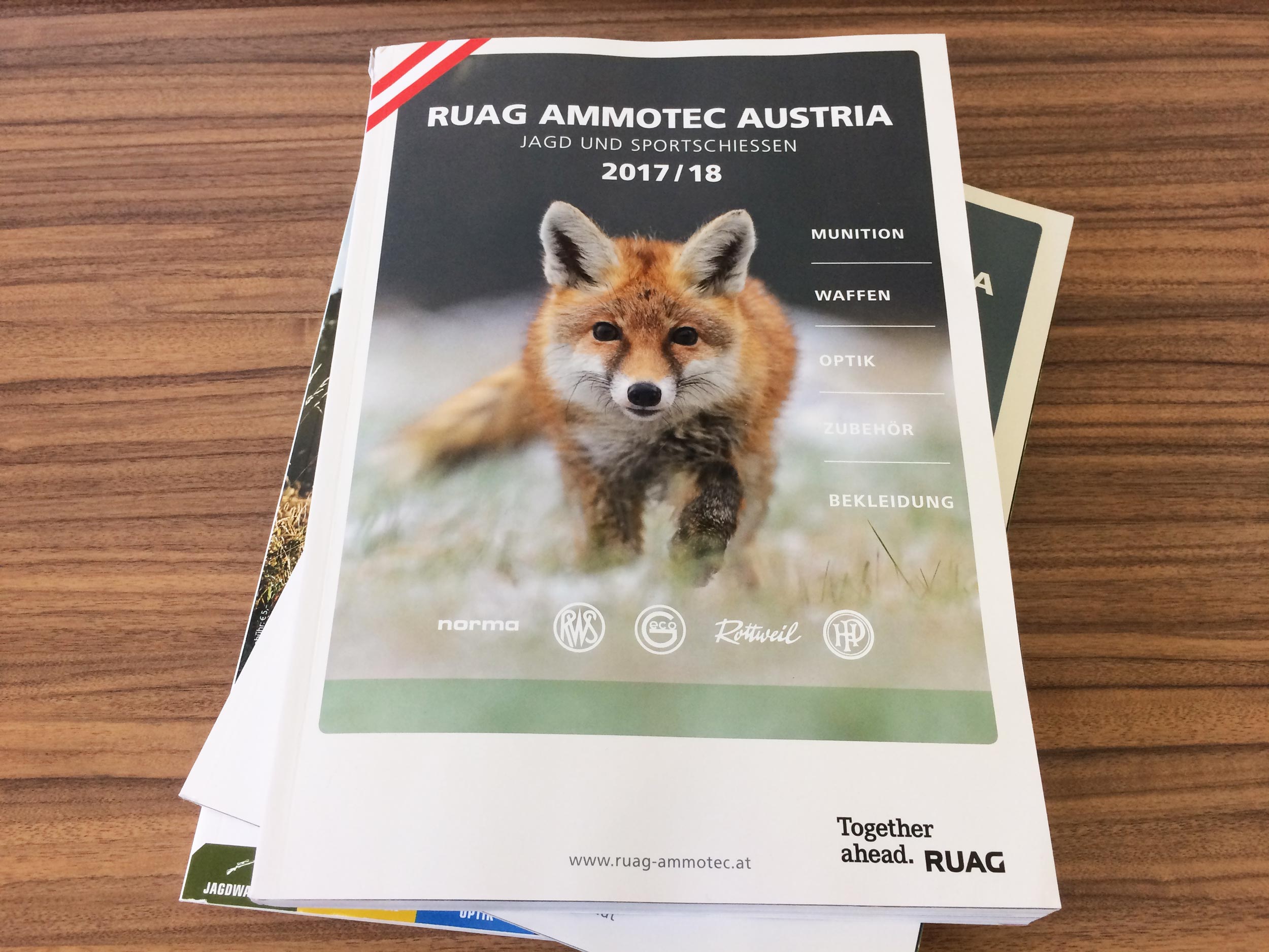 RWS GmbH: Neuer RUAG Ammotec Austria Katalog 2017/2018