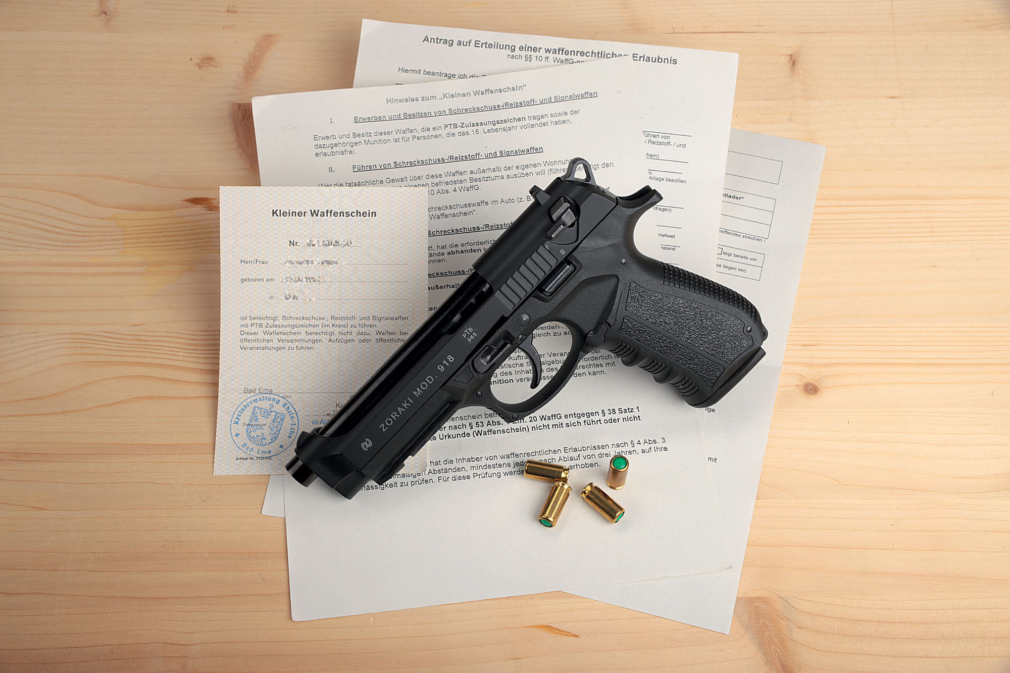 waffen: Der Weg zum kleinen Waffenschein