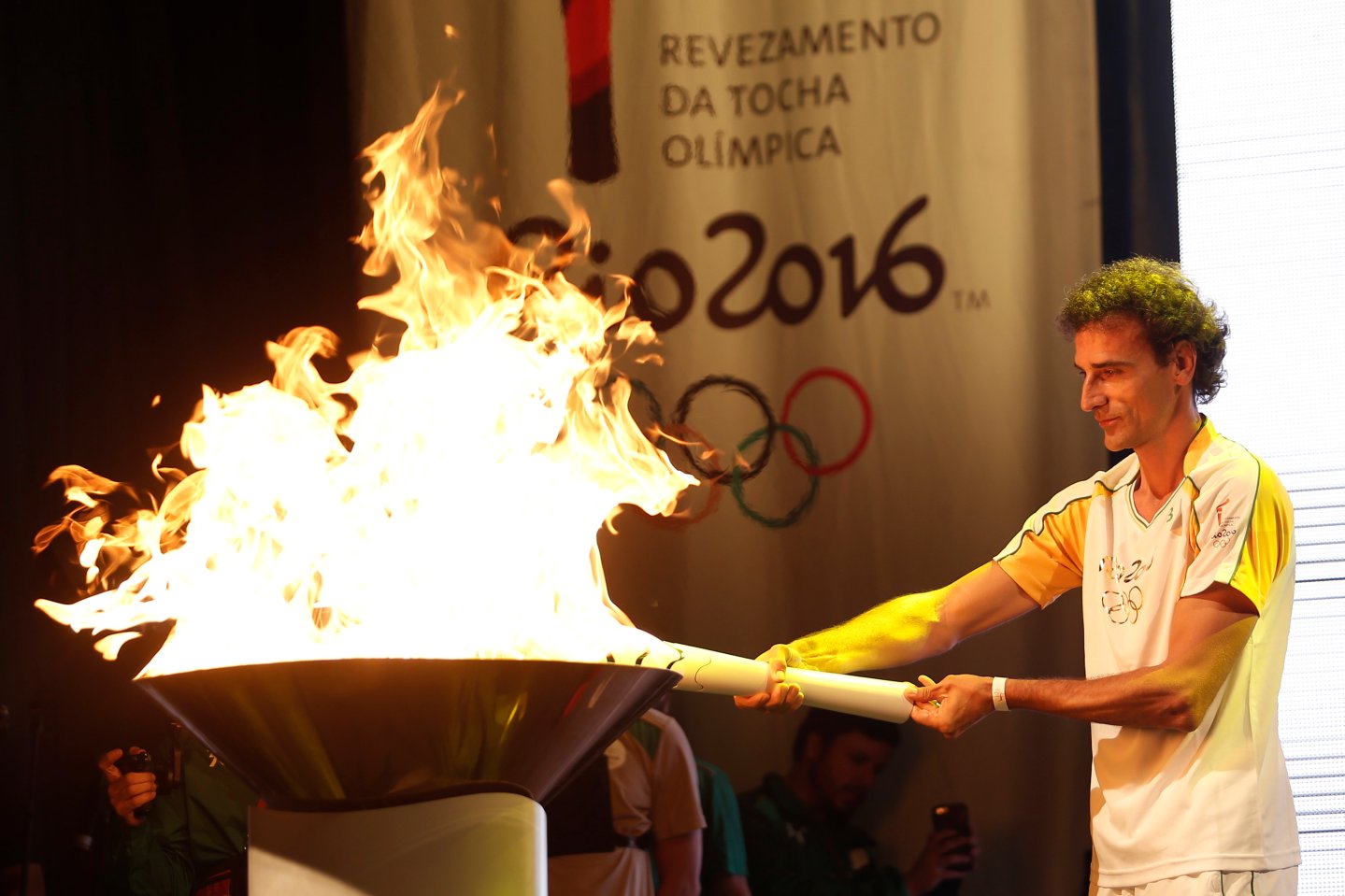 Olympische Spiele 2016 in Rio: Der Countdown läuft Olympisches Feuer