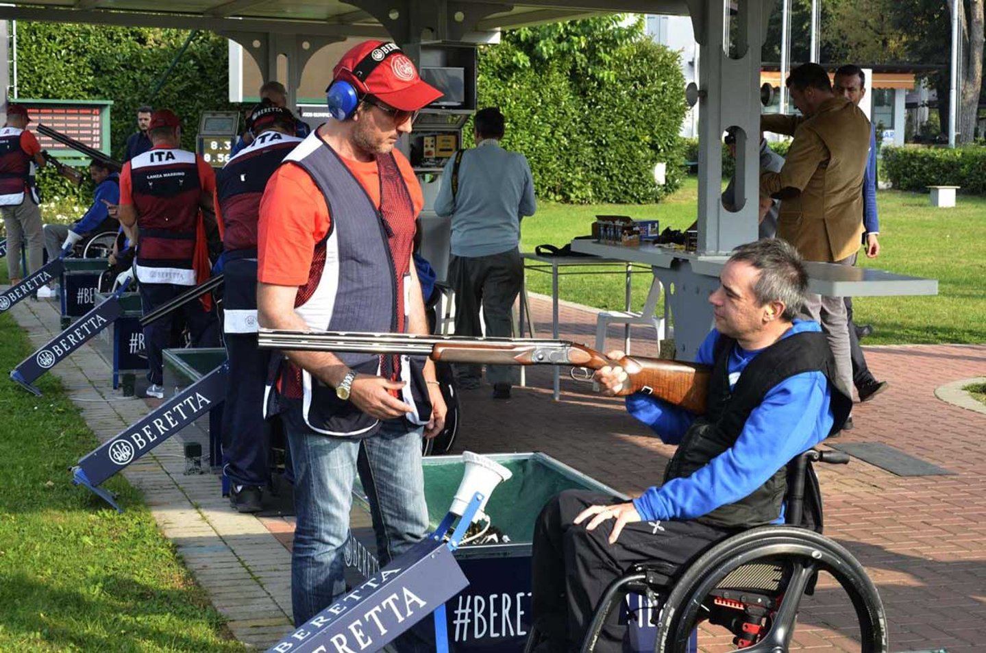 Para Trap bei den Paralympics 2024 Vorbereitung Team Italien Para Trap