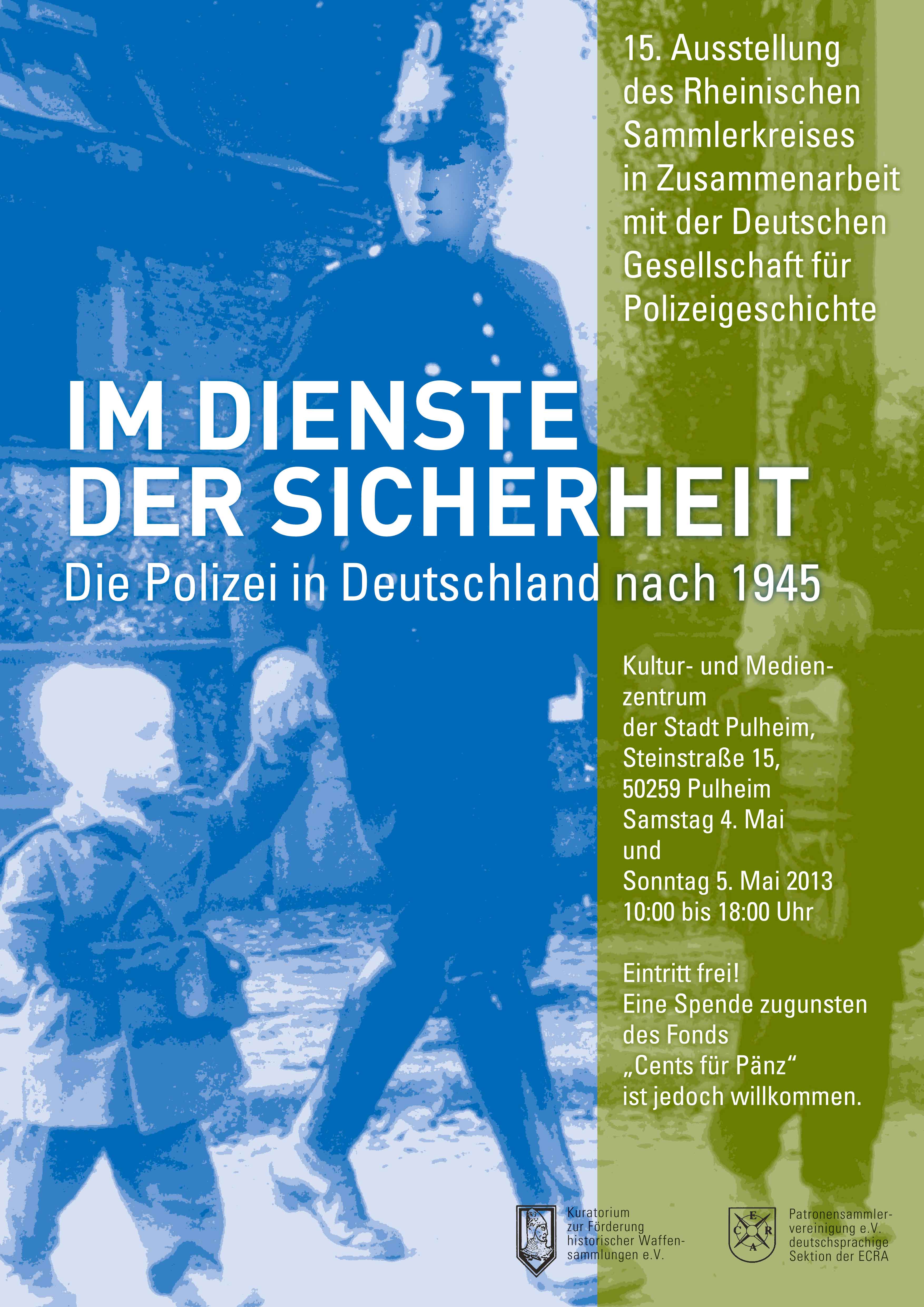 Polizei nach 1945: Rheinischer Sammlerkreis lädt zur Ausstellung